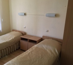 Номер эконом с 2 односпальными кроватями в Гостиница Кристалл