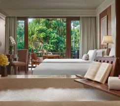 Двухместный полулюкс с видом на лагуну двуспальная кровать в Anantara Hua Hin Resort