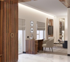 Номер люкс с 1 двуспальной кроватью в Marine Garden Sochi Hotels and SPA by Zont Hotel Group