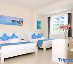 Семейный номер Deluxe в KLC Holidays Phu Quoc Hotel