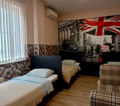 Трёхместный номер с раздельными кроватями "Стандарт" в Морской