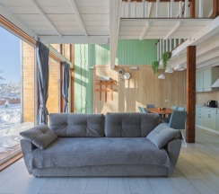 Коттедж 2 | BarnHouse 140 м2 в ЭкоНевидалЬ