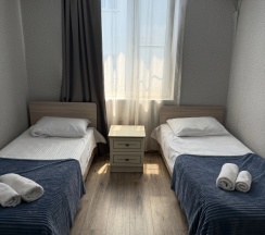 Двухместный номер Economy 2 отдельные кровати в Панорама