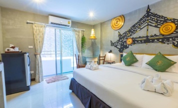 Двухместный номер Premium двуспальная кровать в Baan Kamala Fantasea Hotel