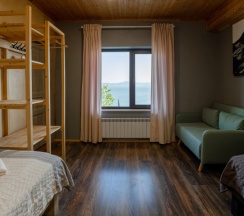 Двухместный номер с выходом на террасу в Bay house