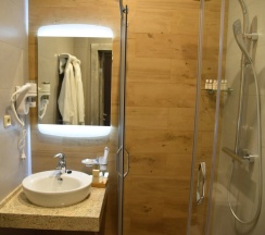 Двухместная студия с видом на город двуспальная кровать в Дом Паткуль