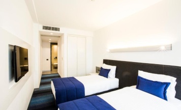 Двухместный номер Standard 2 отдельные кровати в Zeniva Hotel