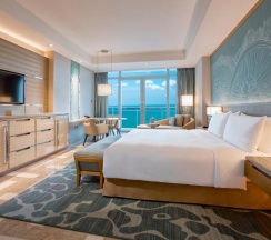 Двухместный номер с видом на океан двуспальная кровать в Atlantis Sanya