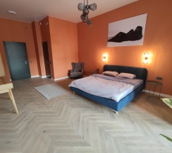 Апартаменты Superior с 3 комнатами с балконом в Апарт-отель Residence Graphite