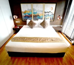 Двухместный полулюкс двуспальная кровать в I Residence Hotel Silom