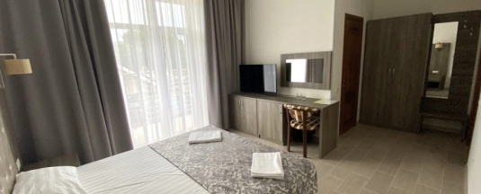 Стандарт Doble с видом во двор в Amore