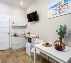1-комнатные апартаменты стандарт г. Иркутск, ул. Дзержинского, д.35 №1 в 9 Ночей