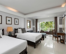 Двухместный номер Deluxe Terrace с видом на бассейн 2 отдельные кровати в Thavorn Palm Beach Resort Phuket