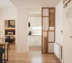 Представительский люкс (Апартамент с 2 спальнями) в Кортъярд Марриотт Сочи Красная Поляна