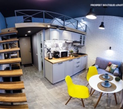 Апартаменты двухуровневые White в Prospect boutique-apartments
