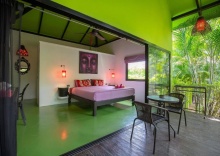 Двухместный семейный номер Standard с видом на сад 2 отдельные кровати в The Jade Cottages Koh Samui