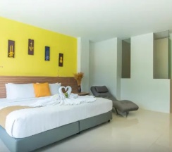 Двухместный номер двуспальная кровать в The Lantern Resorts Patong