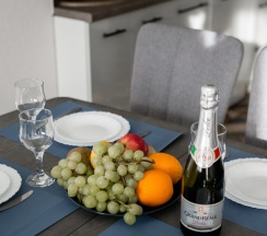 Двухместная студия Comfort с балконом (двуспальная кровать) в Apartments Malina Alt Platz 17