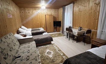 Четырёхместный  номер с терассой в Лесная Сказка