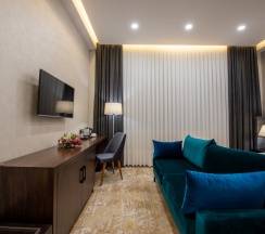 Двухместный номер Deluxe двуспальная кровать в Wyndham Garden Tashkent