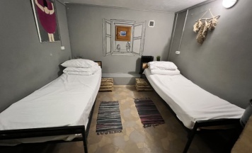Двухместный номер с двумя отдельными кроватями в Lv.hostel