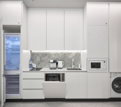 WHITE Апартаменты (Двухкомнатный люкс) в Pushkin Apartments