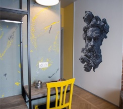 Art studio с видом на сад в Городской Бутик