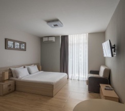 Двухместная студия Standard с видом на море двуспальная кровать в Orbi Sea Towers Hotel Official