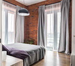 Апартамент для 4-х гостей с видом на город в Sv Loft Apart