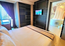 Двухместный люкс Presidential двуспальная кровать в Sky Dome Resotel