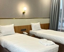 Номер Standard Мансарда с красивым видом из окна в Ozen Palace