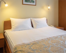 Двухместный номер с двуспальной кроватью с видом на озеро в Карелия