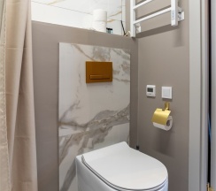 [54.3] Двухуровневые апартаменты с умной колонкой Алиса у Дворцовой площади, 30 кв.м. в Darooms