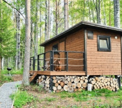 Домик на двоих (возможно заселение с питомцем) в New Camp