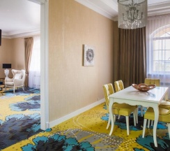 Люкс Presidential с красивым видом из окна в The One Hotel Astana