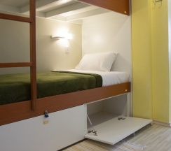 Двухместный люкс двухъярусная кровать в Brazilodge All Suites Hostel