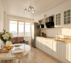 1-комнатные апартаменты, 42 м², 10 этаж в Четыре угла на Максима Горького 151