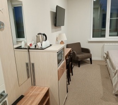 НОМЕР ДЕЛЮКС С КРОВАТЬЮ KING-SIZE ИЛИ 2 РАЗДЕЛЬНЫМИ КРОВАТЯМИ в Петербург