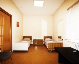 Двухместный номер с двумя кроватями в Med