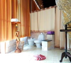 Двухместный люкс Presidential Pool двуспальная кровать в Отель Panviman Resort Koh Phangan