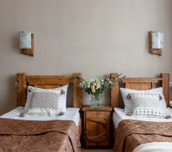 Улучшенный номер с 2 раздельными кроватями в Номера в Пушкине