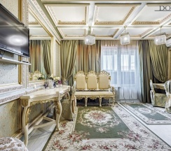 Люкс с джакузи одна двуспальная кровать и диван раскладной в Villa Stefano