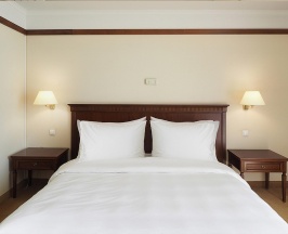 Номер стандарт с 1 двуспальной кроватью в Radisson Slavyanskaya Hotel Moscow
