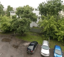 Двухместные апартаменты c 1 комнатой с балконом (двуспальная кровать) в Апартаменты Хочу приехать на Октябрьской 38