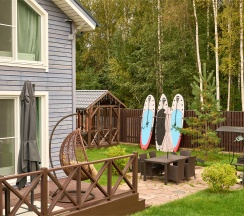 Коттедж с террасой в Ялкала