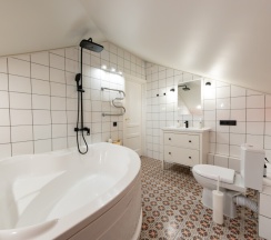 Апартаменты "Red" с террасой в Сhо