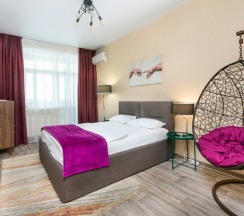 Апартаменты на 21 этаже 5 подъезд (г. Тюмень, ул. Малыгина д.90) в Rehome
