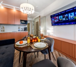 Номер “Salmon Apart” Апартаменты с видом на море в Morskoy resort