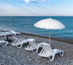 Семейный с балконом с прямым видом на море в Aqualife