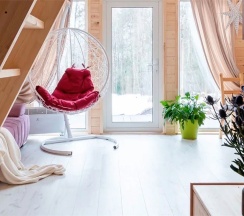 Светлое шале 1 в Рай в шалаше